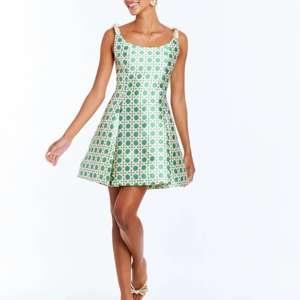 Mestiza Gillian Bow Mini Dress